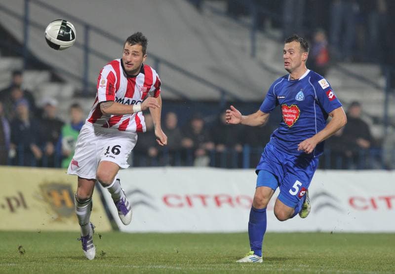 Football. Puchar Polski. Ruch Chorzow - Cracovia Krakow. 09.11.2011