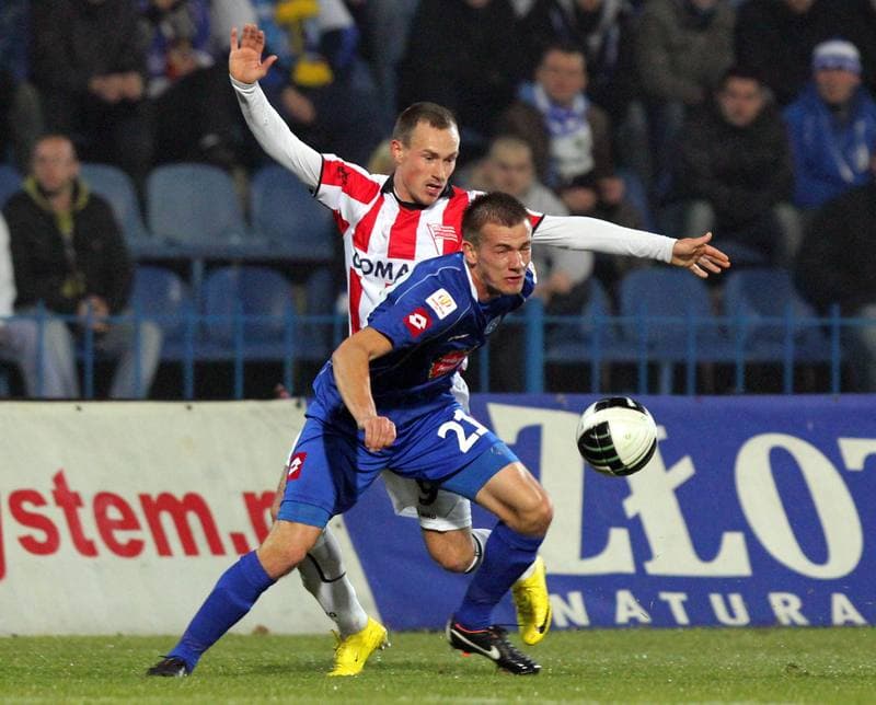 Football. Puchar Polski. Ruch Chorzow - Cracovia Krakow. 09.11.2011