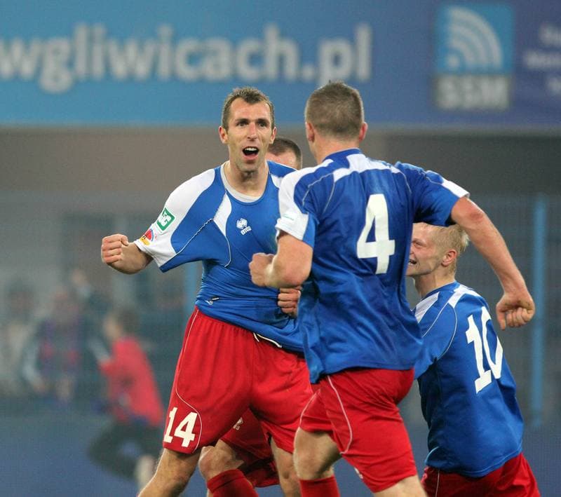 Football. I liga. Piast Gliwice - Wisla Plock. 05.11.2011