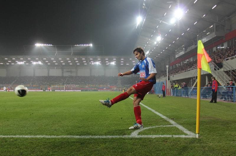 Football. I liga. Piast Gliwice - Wisla Plock. 05.11.2011