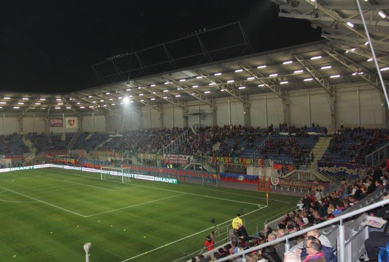 Football. I liga. Piast Gliwice - Wisla Plock. 05.11.2011