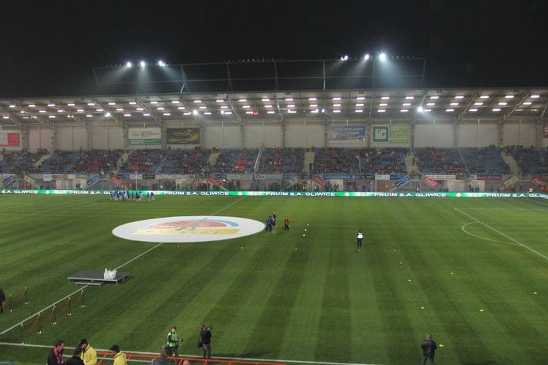 Football. I liga. Piast Gliwice - Wisla Plock. 05.11.2011