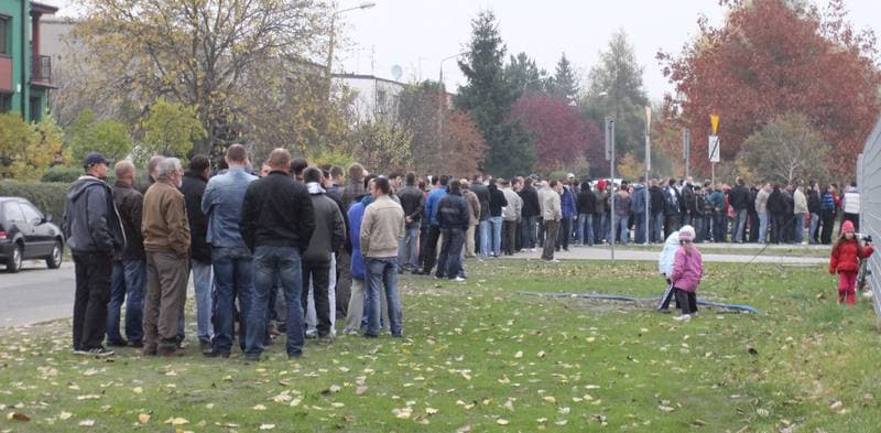 Football. Piast Gliwice. Press Conference. 29.10.2011
