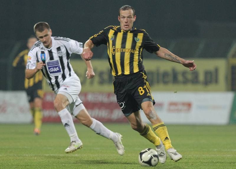 Football. I liga. GKS Katowice - Sandecja Nowy Sacz. 29.10.2011