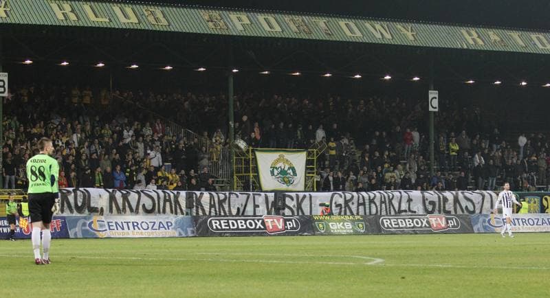 Football. I liga. GKS Katowice - Sandecja Nowy Sacz. 29.10.2011