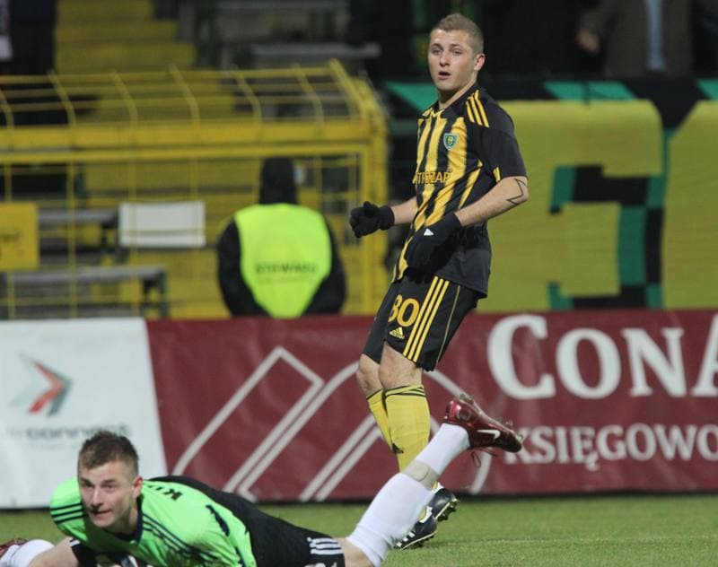 Football. I liga. GKS Katowice - Sandecja Nowy Sacz. 29.10.2011