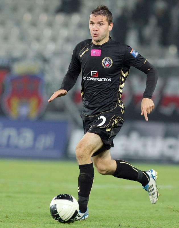 Football. T-Mobile Ekstraklasa. Cracovia Krakow - Polonia Warszawa. 24.10.2011