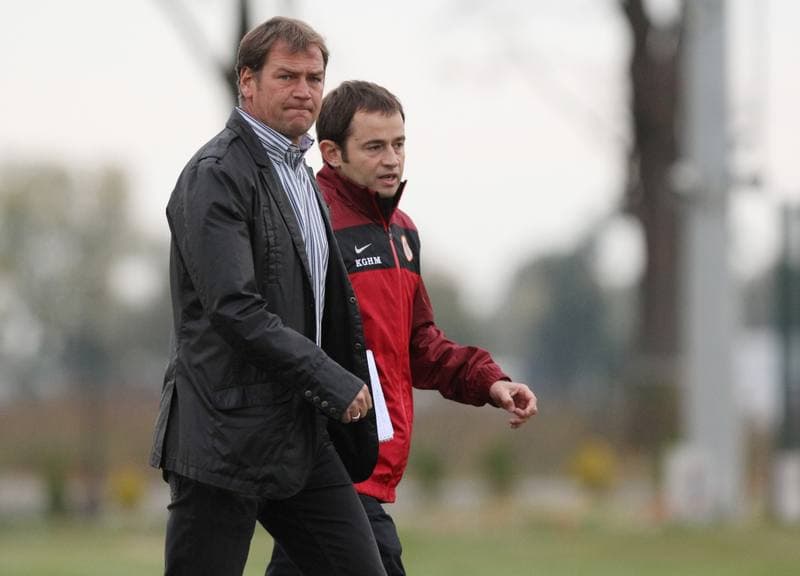 Football. Sparing. Ruch Chorzow - Zaglebie Lubin. 07.10.2011