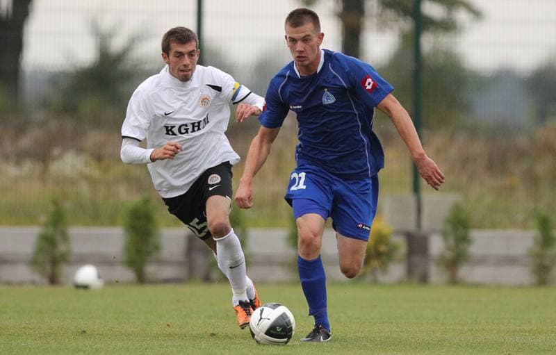 Football. Sparing. Ruch Chorzow - Zaglebie Lubin. 07.10.2011