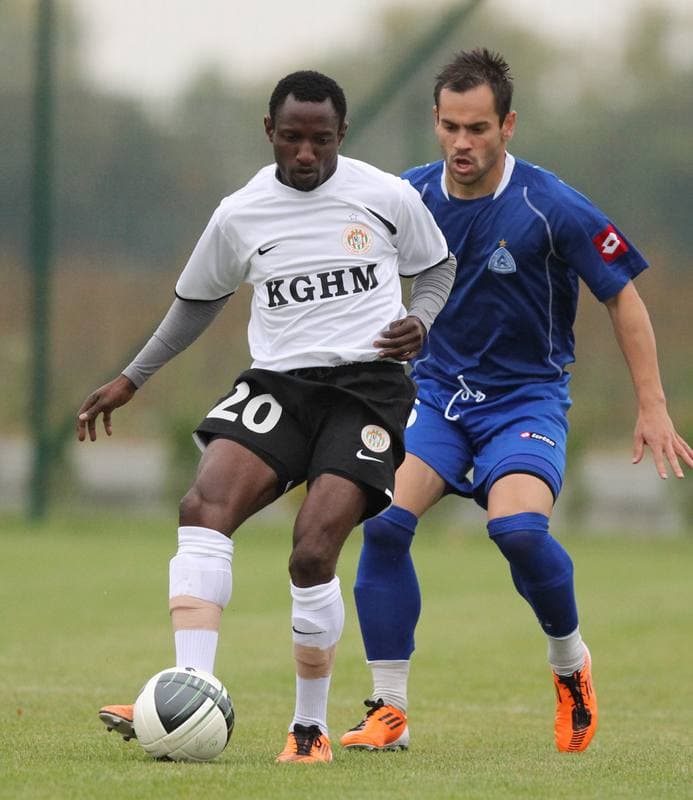 Football. Sparing. Ruch Chorzow - Zaglebie Lubin. 07.10.2011