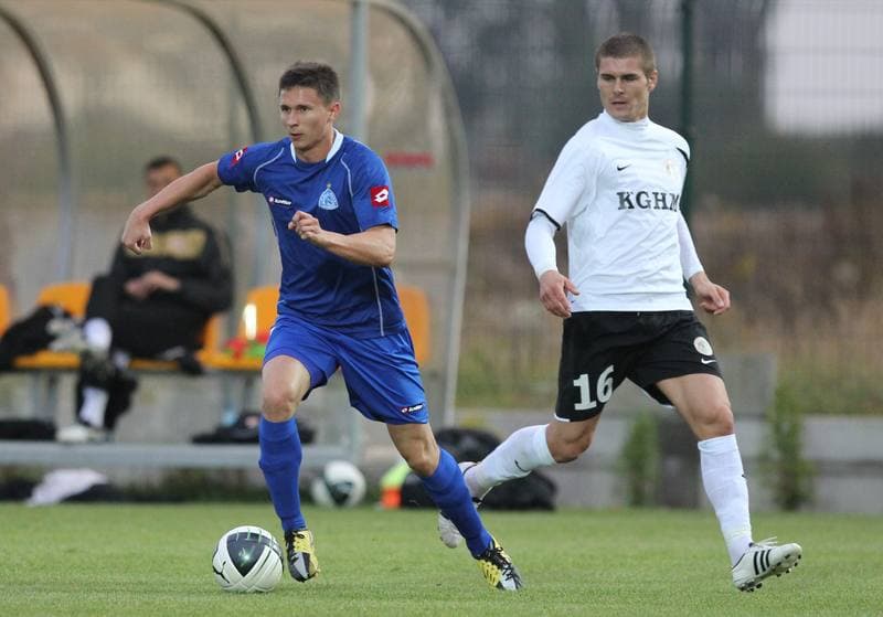 Football. Sparing. Ruch Chorzow - Zaglebie Lubin. 07.10.2011