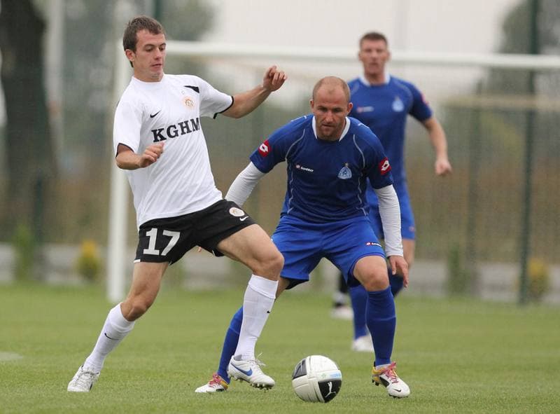 Football. Sparing. Ruch Chorzow - Zaglebie Lubin. 07.10.2011