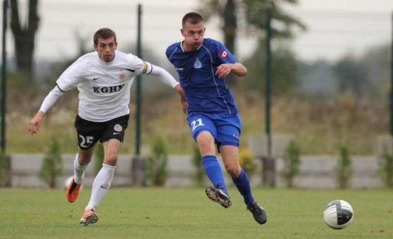 Football. Sparing. Ruch Chorzow - Zaglebie Lubin. 07.10.2011