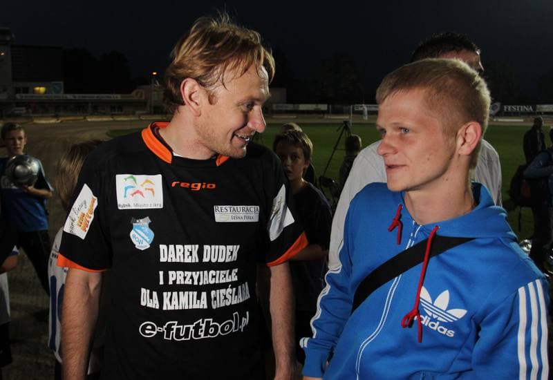 Football. Przyjaciele Darka Dudka - Zuzlowcy. 06.10.2011