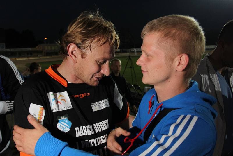Football. Przyjaciele Darka Dudka - Zuzlowcy. 06.10.2011