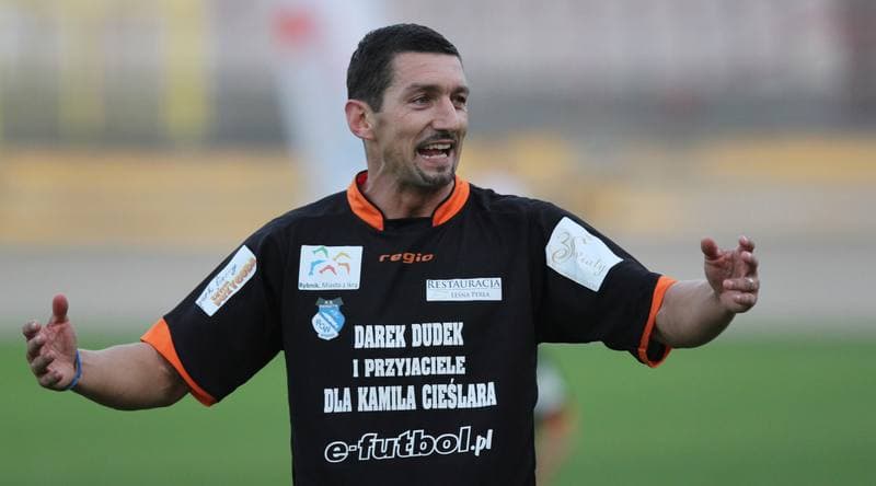 Football. Przyjaciele Darka Dudka - Zuzlowcy. 06.10.2011