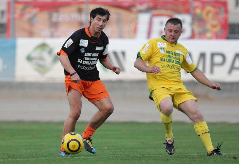 Football. Przyjaciele Darka Dudka - Zuzlowcy. 06.10.2011