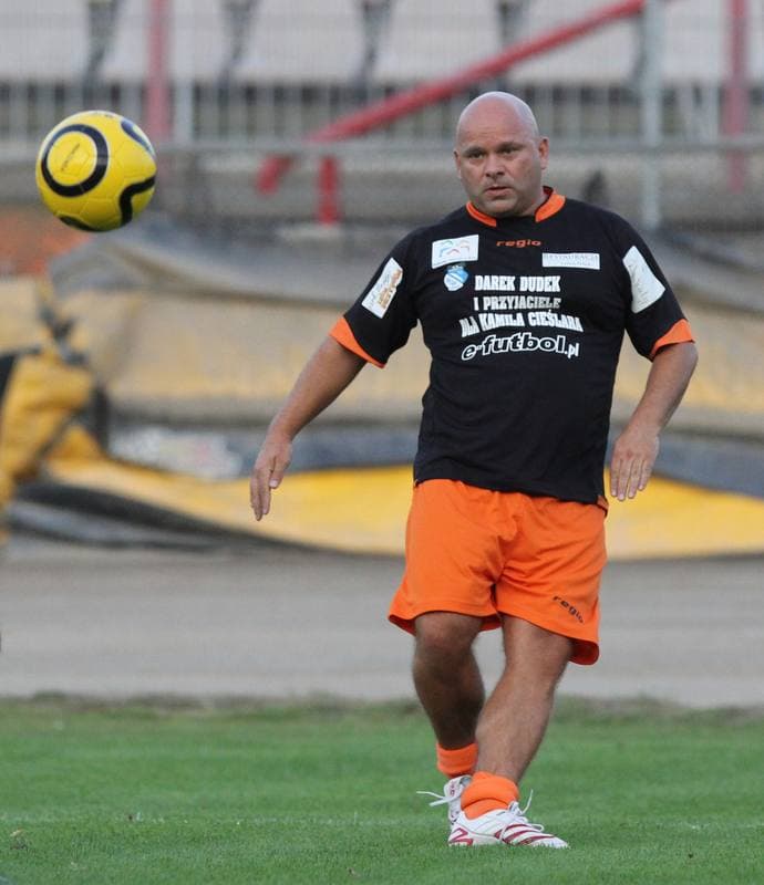 Football. Przyjaciele Darka Dudka - Zuzlowcy. 06.10.2011