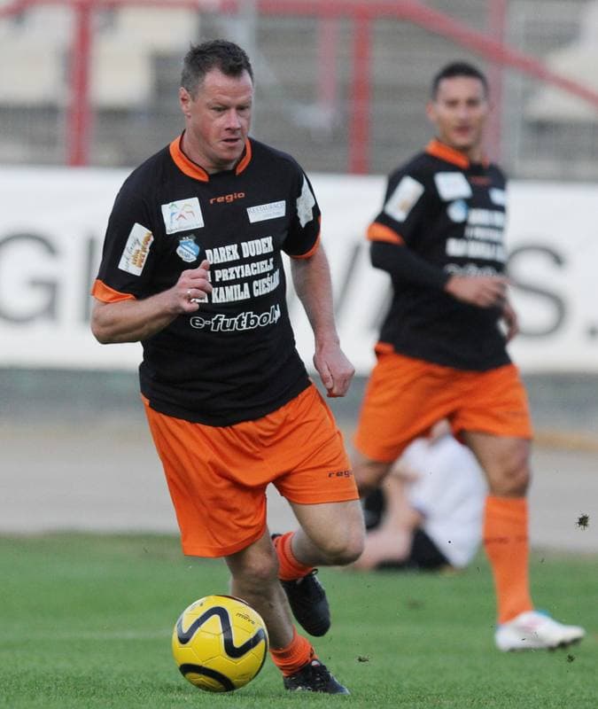Football. Przyjaciele Darka Dudka - Zuzlowcy. 06.10.2011