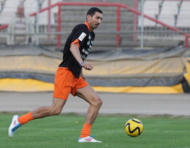 Football. Przyjaciele Darka Dudka - Zuzlowcy. 06.10.2011