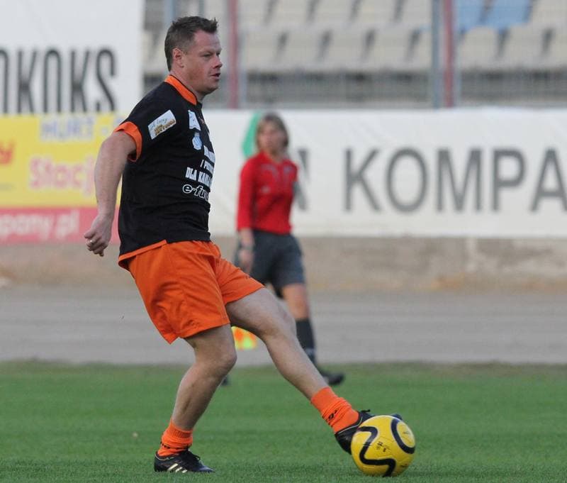 Football. Przyjaciele Darka Dudka - Zuzlowcy. 06.10.2011