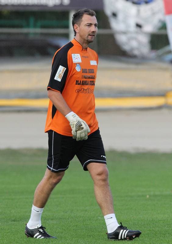Football. Przyjaciele Darka Dudka - Zuzlowcy. 06.10.2011