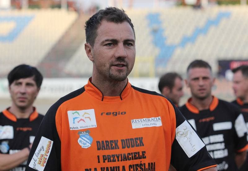 Football. Przyjaciele Darka Dudka - Zuzlowcy. 06.10.2011