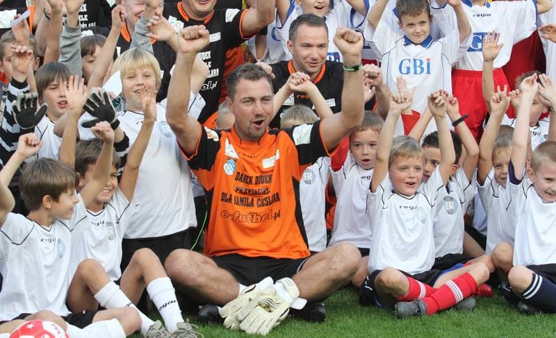 Football. Przyjaciele Darka Dudka - Zuzlowcy. 06.10.2011