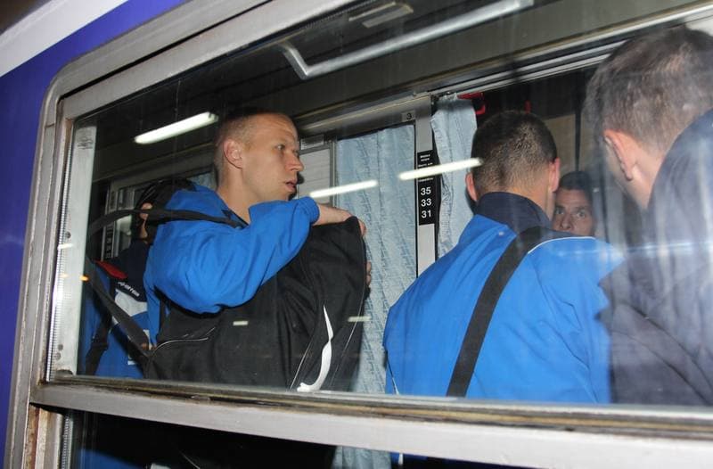 Football. Piast Gliwice. Press Conference. 29.09.2011