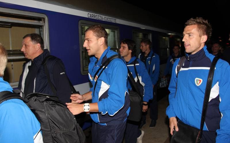 Football. Piast Gliwice. Press Conference. 29.09.2011