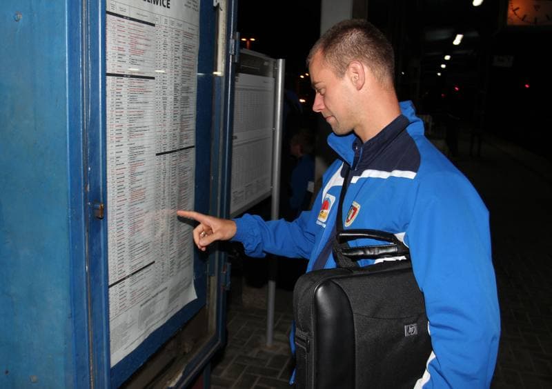 Football. Piast Gliwice. Press Conference. 29.09.2011