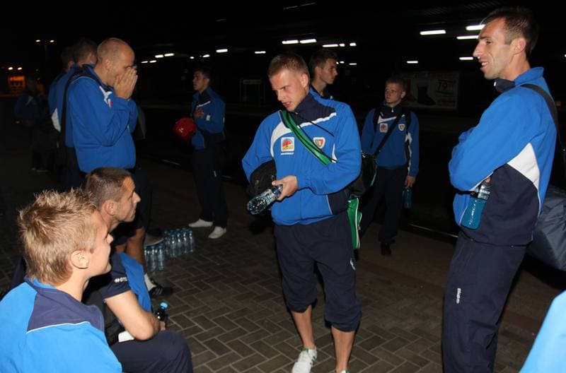 Football. Piast Gliwice. Press Conference. 29.09.2011