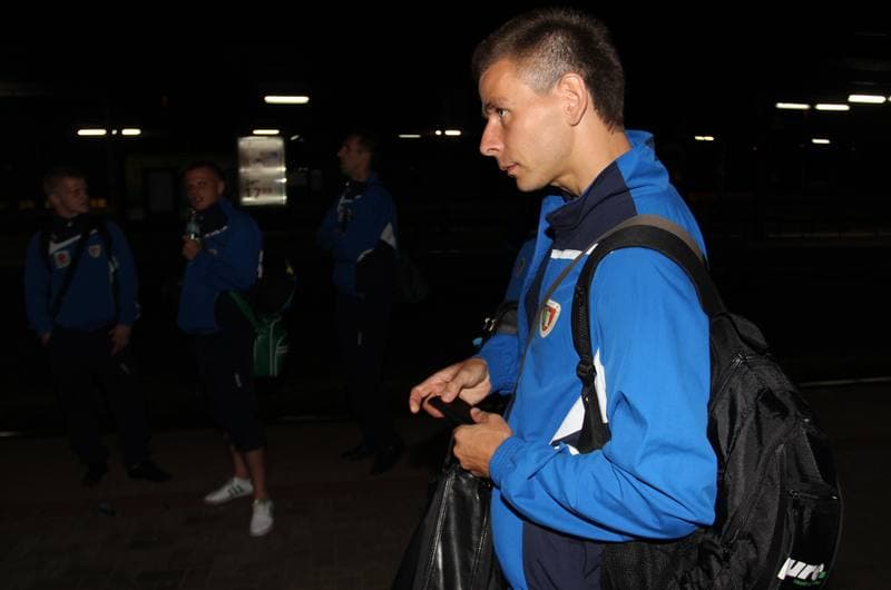 Football. Piast Gliwice. Press Conference. 29.09.2011