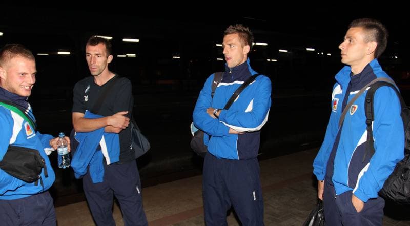 Football. Piast Gliwice. Press Conference. 29.09.2011