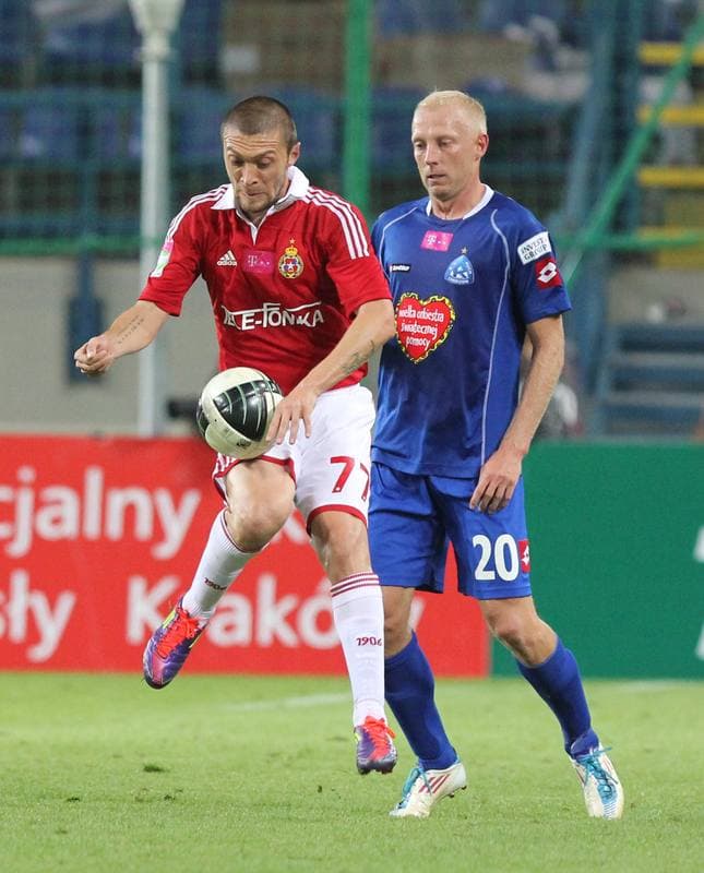 Football. T-Mobile Ekstraklasa. Wisla Krakow - Ruch Chorzow. 25.09.2011