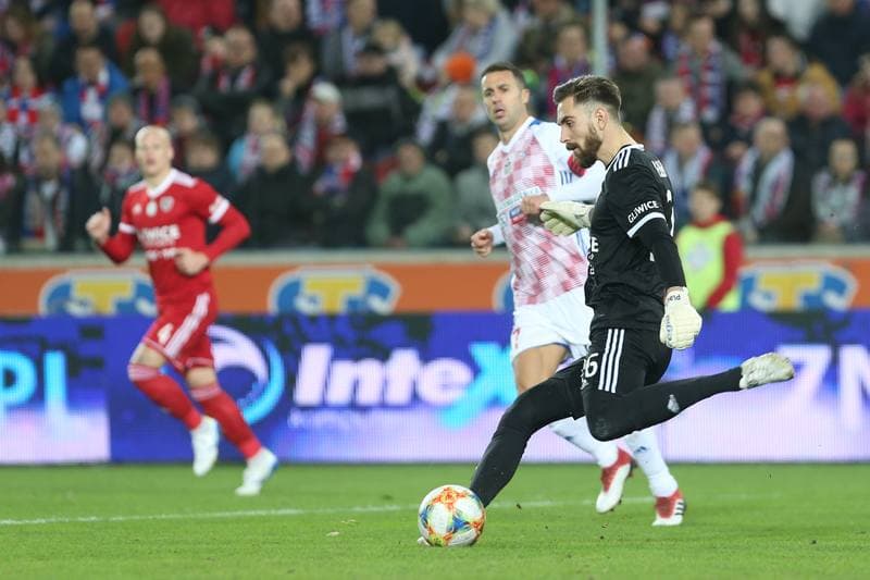 Football. Lotto Ekstraklasa. Gornik Zabrze - Piast Gliwice. 08.03.2019