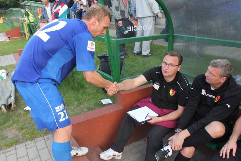 Football. Puchar Polski. Ruch Zdzieszowice - Jagiellonia Bialystok. 21.09.2011