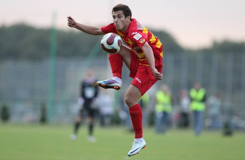 Football. Puchar Polski. Ruch Zdzieszowice - Jagiellonia Bialystok. 21.09.2011