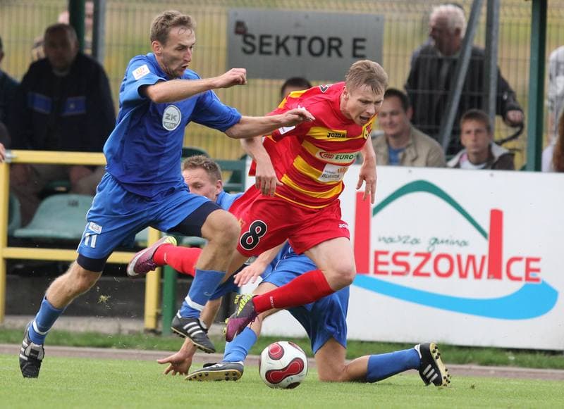 Football. Puchar Polski. Ruch Zdzieszowice - Jagiellonia Bialystok. 21.09.2011