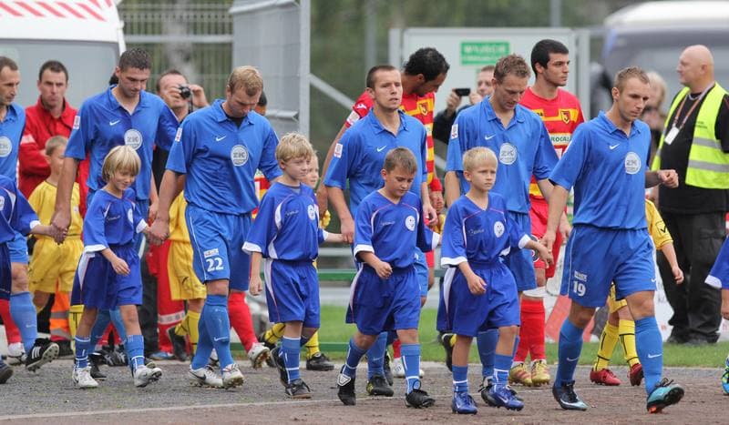Football. Puchar Polski. Ruch Zdzieszowice - Jagiellonia Bialystok. 21.09.2011