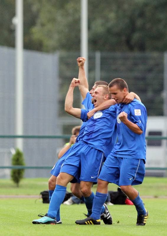 Football. Puchar Polski. Ruch Zdzieszowice - Jagiellonia Bialystok. 21.09.2011