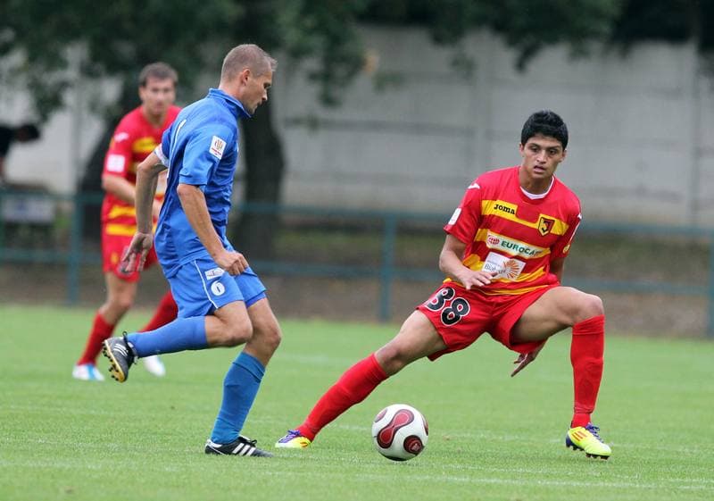 Football. Puchar Polski. Ruch Zdzieszowice - Jagiellonia Bialystok. 21.09.2011