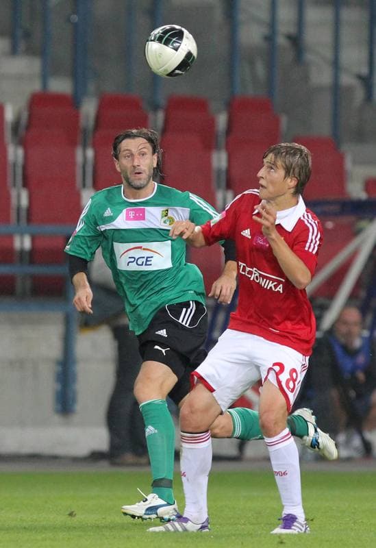 Football. T-Mobile Ekstraklasa. Wisla Krakow - GKS Belchatow. 19.09.2011