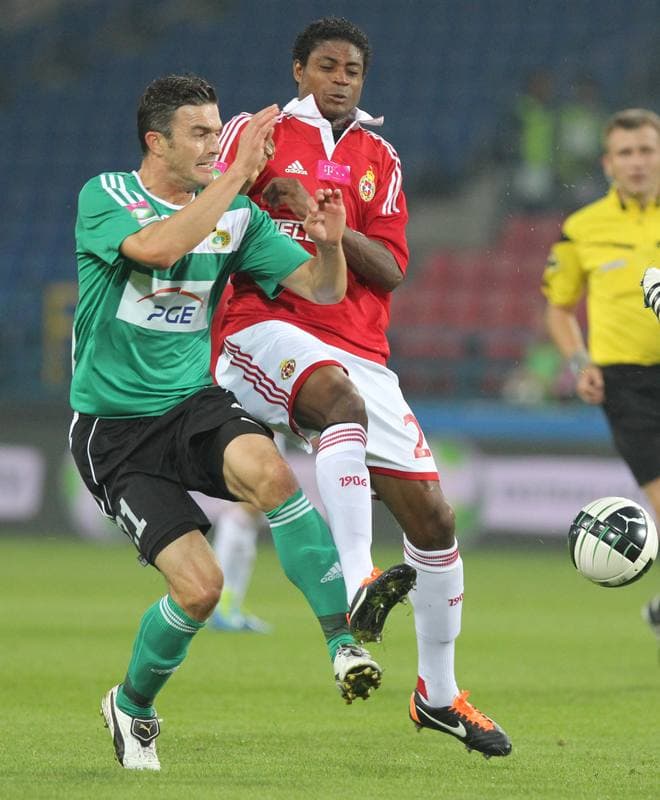Football. T-Mobile Ekstraklasa. Wisla Krakow - GKS Belchatow. 19.09.2011