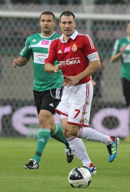 Football. T-Mobile Ekstraklasa. Wisla Krakow - GKS Belchatow. 19.09.2011