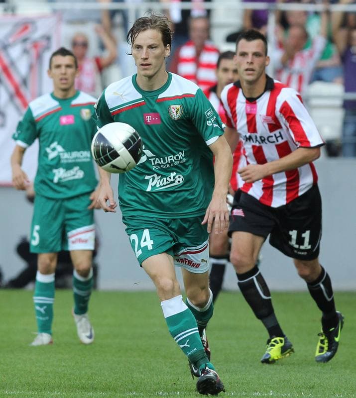 Football. T-Mobile Ekstraklasa. Cracovia Krakow - Slask Wroclaw. 18.09.2011