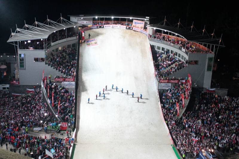 Ski Jumping. FIS World Cup. Day 1. 16.01.2014
