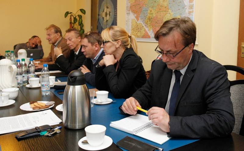 Football. Slaski Zwiazek Pilki Noznej. Debate. 17.10.2014