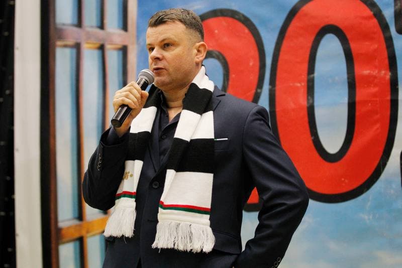 Football. Zaglebie Sosnowiec. Team Presentation. 03.02.2019