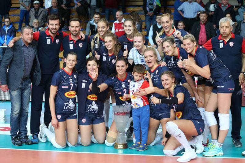 Volleyball. Polish Supercup. Chemik Police - Grot Budowlani Lodz. 06.10.2017